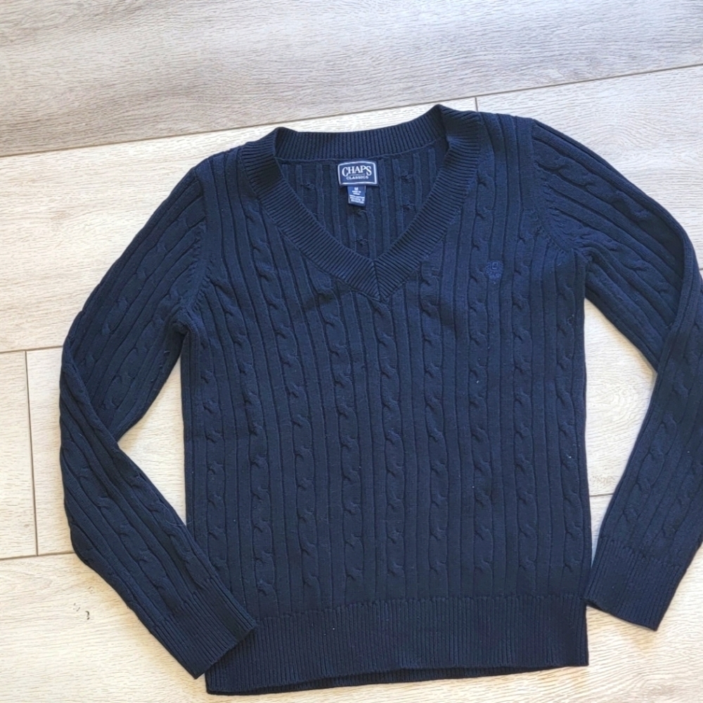Chaps Women's cable sweater